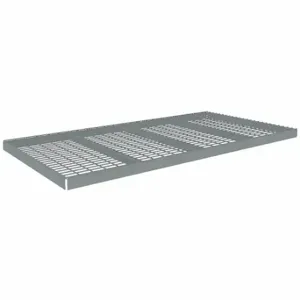 TENNSCO ZLES-9648W Shelf, 96 Inch x 48 Inch Size, 250 Lb Load Capacity, Steel, 5 Ga Decking, Gray | CV2RAR 36K393