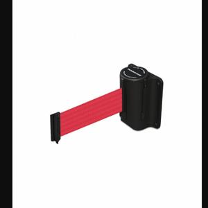 TENSABARRIER 891-33-MAX-R5-C einziehbare Bandbarriere, rot, unlackiert, 13 Fuß Bandlänge | CU6JKQ 467F26