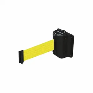 TENSABARRIER 891-33-STD-Y5-C Retractable Belt Barrier, Yellow, Unfinished, 7 1/2 ft Belt Length | CU6JKV 467F27