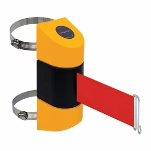 TENSABARRIER 897-30-C-35-NO-R5X-A Belt Barrier Yellow Belt Colour Red | AD3BGE 3XMJ9