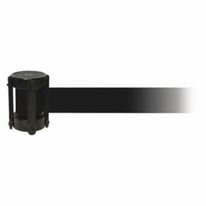 TENSABARRIER CASSETTE MAX-NO-B9X-C Barrier Post with Belt, Black, Unfinished | CU6GLK 54EE57