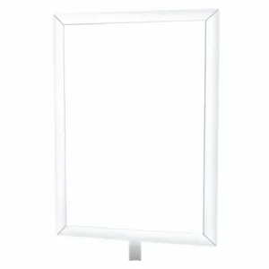 TENSABARRIER FRAME-NOSC-1S-8511HD-V Sign Holder, Silver | CU6JLZ 54EE81