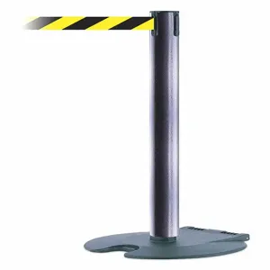 TENSABARRIER RB1-73-73-STD-NO-D4X-C Post With Belt 38 Inch Black/yellow Diagonal | AF4JZM 8YL16