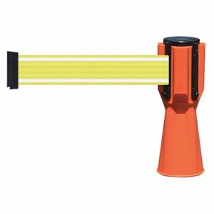 TENSABARRIER TC114-30-STD-Y5-NV-C Cone Topper, 7 1/2 Ft Belt Length | CU6JJQ 410C94