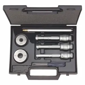 TESA TECHNOLOGY 00880400 Mechanical 3-Point Inside Micrometer Set, 0.5-0.8 Inch Range | CU6KHB 54VK79