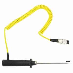 TEST PRODUCTS INTL. FK21L Temperature Probe, Thermocouple, Type K, Exposed, 1/8 Inch x 4 Inch Probe Size | CU6KNX 8MA07