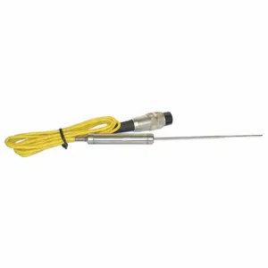 TEST PRODUCTS INTL. FK22L Temperature Penetration Probe, Thermocouple, Type K, Exposed | CU6KPA 8P452