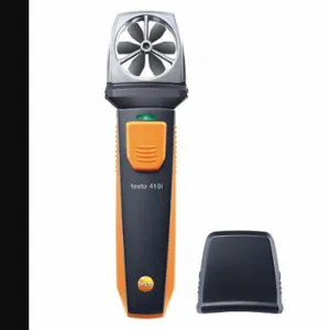 TESTO 0560 1410 01 Anemometer, Rotating Vane and Thermistor, 0 to 6000 fpm, ±2.0% +40 fpm Accuracy | CU6KMH 49ZZ53