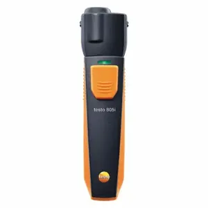 TESTO 0560 1805 01 Infrared Thermometer, -22 Deg to 482 Deg, 1 Inch Size at 10 Inch Size Focus | CU6KMR 49ZZ59