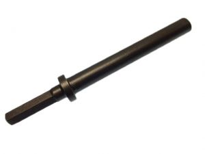 TEXAS PNEUMATIC TOOLS 1126R Blank Chisel, Hex Shank, Round Collar, 9 Inch Size | CD9KHF