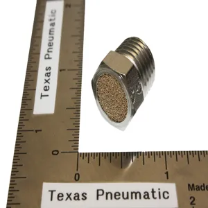 TEXAS PNEUMATIC TOOLS ASP-2BV-90 Breather Vent, 1/4 Inch Size, 90 Micron | CD9LXG