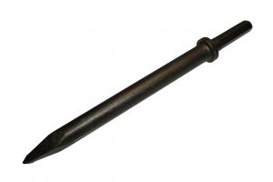 TEXAS PNEUMATIC TOOLS 1183R-18 Moil Point, Hex Shank, Round Collar, 18 Inch Size | CD9KJT