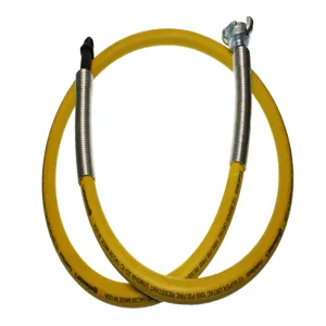 TEXAS PNEUMATIC TOOLS HHWA6-CF/988 Hose Whip, Crowfoot to Bent Swivel, 6 Feet Length | CD9MPT