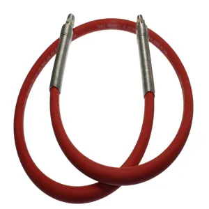 TEXAS PNEUMATIC TOOLS HWA6-408/407 Hose Whip, 6 Feet Length, 1/2 x 3/8 Inch MPT | CD9MQA