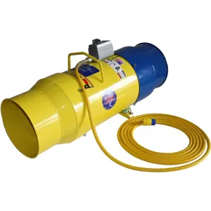 TEXAS PNEUMATIC TOOLS TB-12-TEFC Tornado Blower with TEFC Electric Motor, 12 Inch | CD4CUB