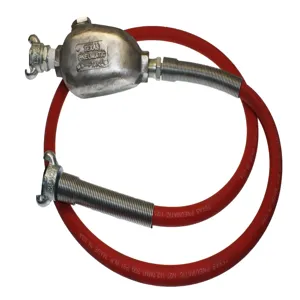 TEXAS PNEUMATIC TOOLS TX-10HW Hose Whip, Crowfoot Fitting, 1/2 Inch Size | CD9RAM