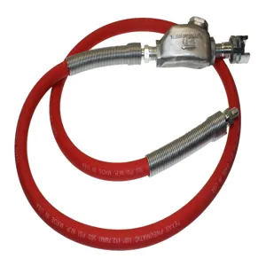 TEXAS PNEUMATIC TOOLS TX-1HW-DLC Dual Lock Coupling, 1/2 Inch Hose, 1/4 Inch MPT | CD9RGH