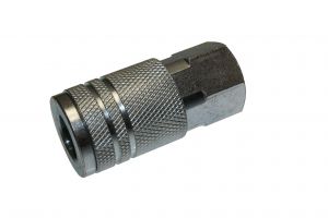 TEXAS PNEUMATIC TOOLS TX-2CF2-S Coupling, 1/4 Inch Socket, Steel, 1/4 Inch FPT | CD9RMN