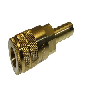 TEXAS PNEUMATIC TOOLS TX-2CS3-B Hose Barb, Brass, 1/4 x 3/8 Inch Size | CD9RMU