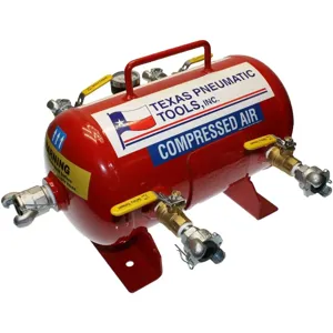 TEXAS PNEUMATIC TOOLS TX-3AMF Air Manifold, Tank Style Manifold, 2.5 Gallon | CD4CVH