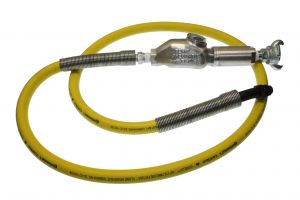 TEXAS PNEUMATIC TOOLS TX-4GHW-F Hose Whip, Bent Swivel, Thread 7/8-24 Inch | CD9RVG