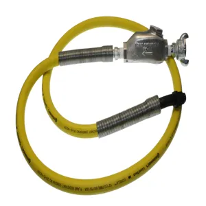 TEXAS PNEUMATIC TOOLS TX-4GHW Hose Whip, Bent Swivel, Thread 7/8-24 Inch | CD9RVF