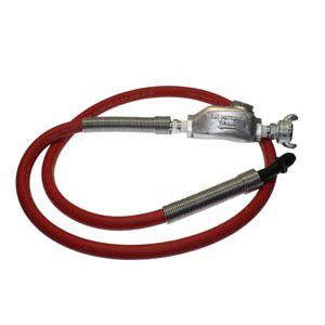 TEXAS PNEUMATIC TOOLS TX-4HW-1/2-AKF Hose Whip, Bent Swivel, 1/2 Inch Hose, 1/2 Inch MPT | CD9RVP