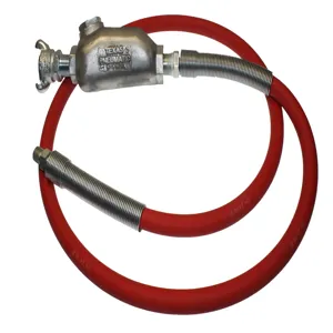 TEXAS PNEUMATIC TOOLS TX-5HW Hose Whip, 1/2 Inch Hose, 3/8 Inch MPT | CD9RWF