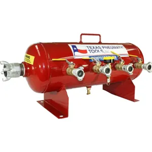 TEXAS PNEUMATIC TOOLS TX-6AMF Air Manifold, 10 Gallon, ASME Tank, 150 Psi | CD4CVZ