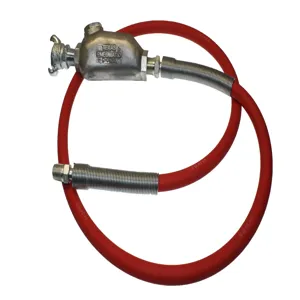 TEXAS PNEUMATIC TOOLS TX-6HW Hose Whip, 1/2 Inch Hose, 1/2 Inch MPT | CD9RYX