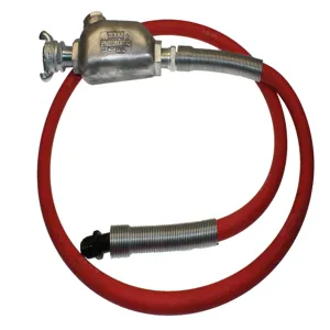 TEXAS PNEUMATIC TOOLS TX-8HW Hose Whip, 1/2 Inch Hose, Thread 7/8-24 Inch | CD9RZX