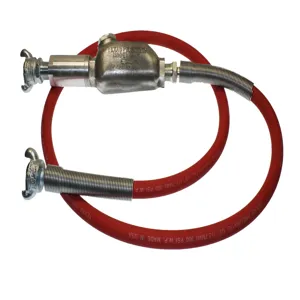 TEXAS PNEUMATIC TOOLS TX-9HW-F Hose Whip, Crowfoot Fitting, 1/2 Inch Size | CD9TBD