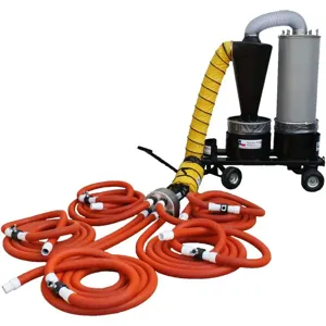 TEXAS PNEUMATIC TOOLS TX-DCS-MU5 Dust Collection System, Multi Unit 5 Way | CD4CWG