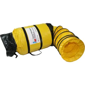 TEXAS PNEUMATIC TOOLS TX-SAC-N-GO-12 Ducting with Attached Storage Bag, PVC Coated, 12 Inch x 30 Feet | CD4CXE