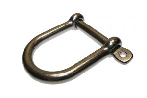 TEXAS PNEUMATIC TOOLS TX-SG2005 D Shackle, Wide, Stainless Steel, 1/2 Inch Size | CD9TQN