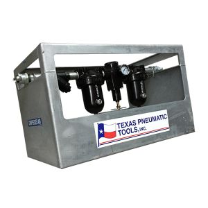 TEXAS PNEUMATIC TOOLS TX1HF-FRL FRL with Cage, Galvanized, 1 Inch Size | CD9RGC