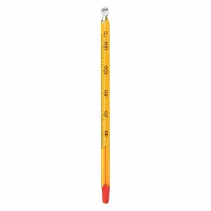 THERMCO ACC24130S Liquid Inch Size Glass Thermometer, 135 mm Length. x 135 mm I mmersion, NIST | CU6KZD 5ZPH1