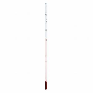 THERMCO ACC2457S Liquid Inch Size Glass Thermometer, 240 mm Length. x 76 mm I mmersion, NIST, 25? to 56?C | CU6KZG 5ZPG3