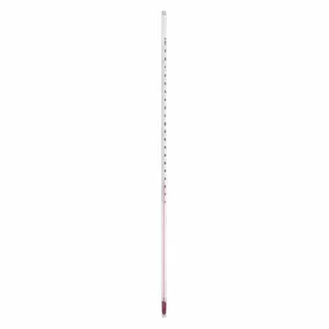 THERMCO ACC639SSC Liquid Inch Size Glass Thermometer, Safety Coated, 405 mm Length. x 125 mm I mmersion | CU6KZZ 5ZPH0