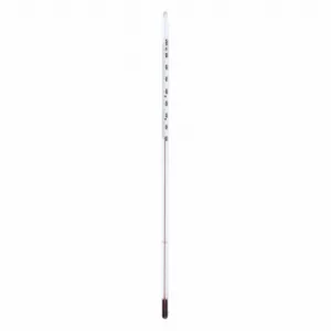 THERMCO ACC711S Liquid Inch Size Glass Thermometer, 305 mm Length. x 76 mm I mmersion, NIST | CU6KZL 5ZPF9