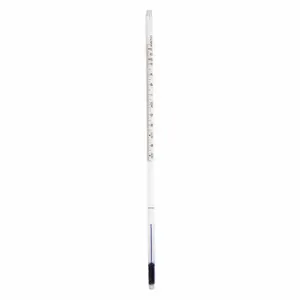 THERMCO ACC713BLSSC Liquid Inch Size Glass Thermometer, Safety Coated, 240 mm Length. x 76 mm I mmersion, NIST | CU6KZU 5ZPG6