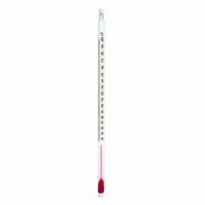 THERMCO ACC7200SSC Liquid Inch Size Glass Thermometer, Safety Coated, 180 mm Length. x 180 mm I mmersion | CU6LAC 5ZPH4