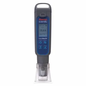 THERMO FISHER ELITECTSCUP CTS Waterproof Pocket Tester, 0 to 20 mS/cm Electric Conductivity Range | CF2KEA 56EE13