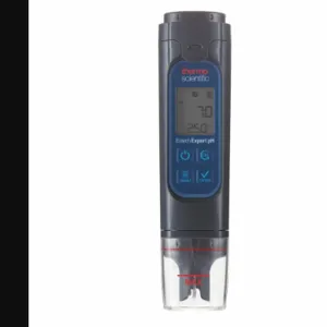 THERMO FISHER EXPERTPH Waterproof pH Tester, LCD Display | CE9BUP 56EE25