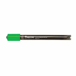 THERMO FISHER SCIENTIFIC GS9106BNWP Electrode, Ph, Waterproof Green Combo, Ph, 0-14, 0 Deg To 80 Deg C, Epoxy, Bnc, Std | CU6LEB 9AJF0