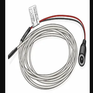 THERMOSOFT IT0203P-12 Heating Cables 12V 6 Width 2 Feet Coaxial | AH9QAN 40WY12