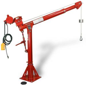 THERN 5PT20S316 Portable Davit Crane, Up To 2000 Lbs., 316 Stainless Steel | CY3LCL