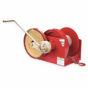 THERN M492 Hand Winch Spur Gear No Brake 10000 Lb. | AC8TKT 3DNZ2