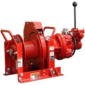 THERN MTA2000-5A3 Radial Piston Driven Power Air Winch With 5 Inch Drum, Auto Band Brake, 3.5 Hp | CY3KUK