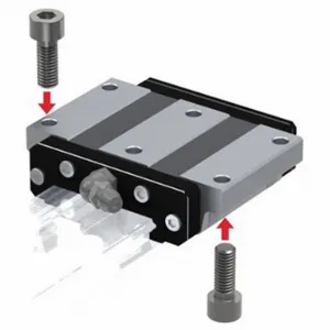 THK HRW17CA1UU Linear Guide Carriage, HRW-CA, 33 mm Rail Wd, Flanged Carriage, End Seal | CU6LJX 800XX3